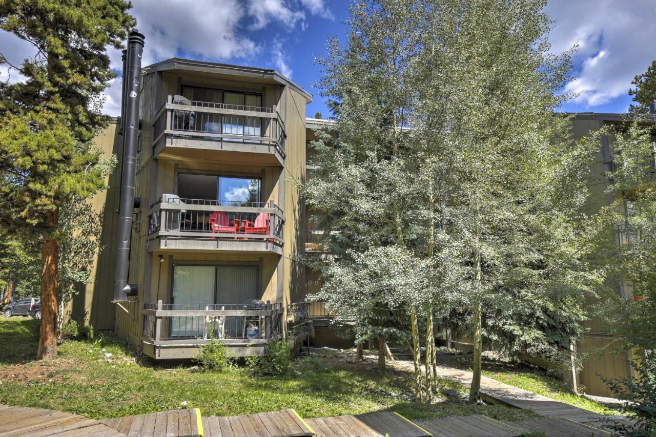 Breckenridge Condo With Balcony Walk To Ski Resort Exteriér fotografie