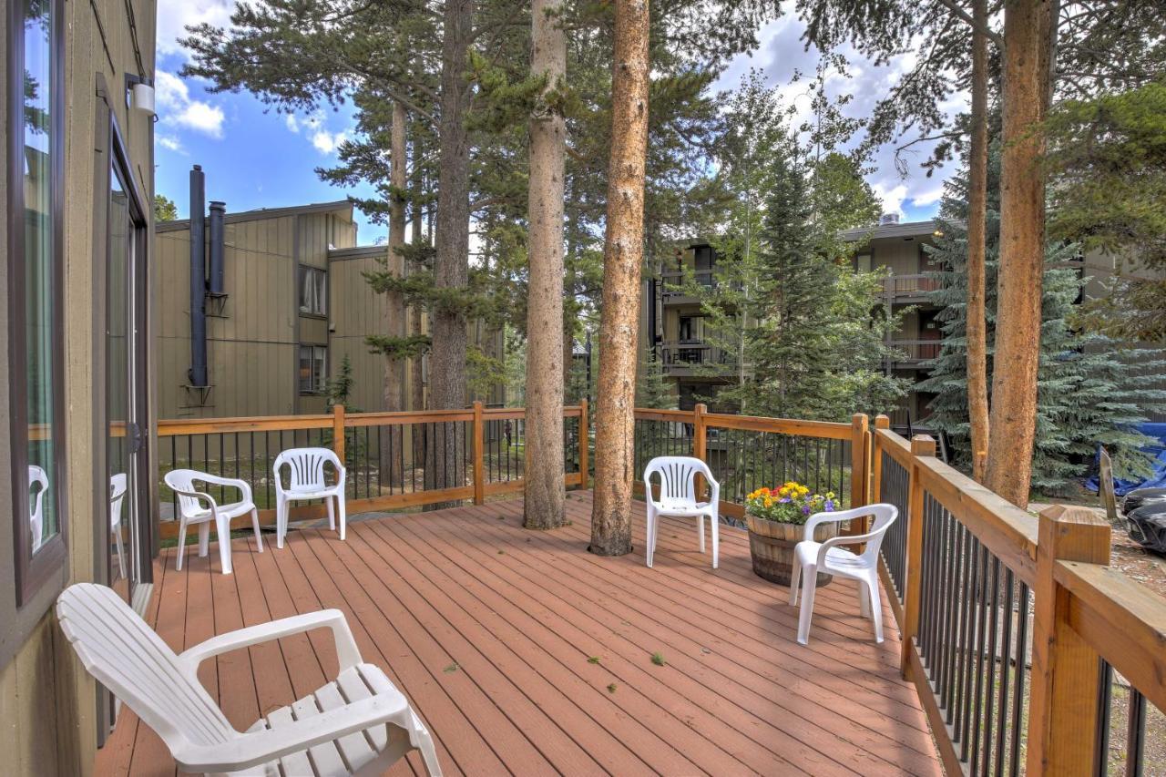 Breckenridge Condo With Balcony Walk To Ski Resort Exteriér fotografie
